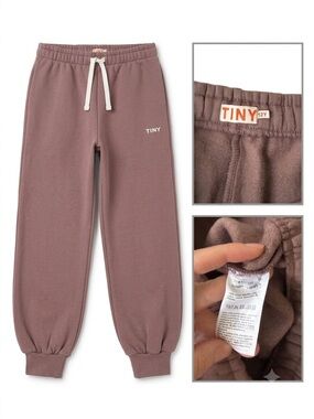 TINY Cottons Mauve Drawstring Kids Joggers